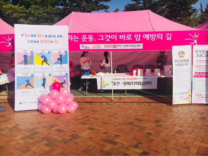 2018 암 예방 홍보 캠페인 -핑크런 대구대회 - 관련사진