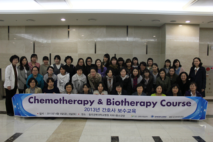2013년 간호사 보수교육 ‘Chemotherapy & Biotherapy Course' 관련사진
