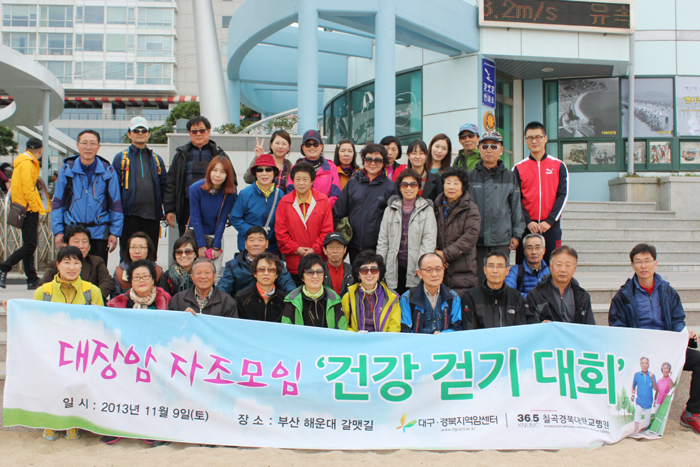 2013년 대장암 자조모임 '건강걷기대회' 관련사진